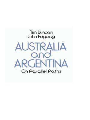 cover image of Australia and Argentina